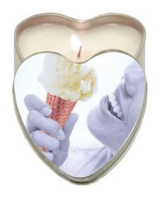 Edible Heart Candle - Vanilla (SKU: TCN-8281-56)