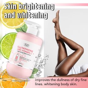 AILKE Bleaching Hydrating Daily Body Lotion, 24 Hours-moisturizing, Brightening Complexion, Reduce Stretch Marks Essential Oil (Color: Body Lotion 500ML)